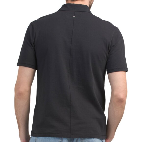 RAG & BONE Classic Slub Jersey Polo - Picture 3 of 3